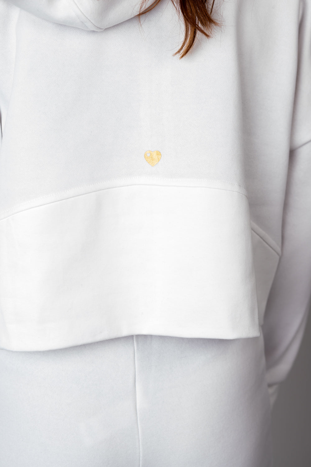 Exclusive White Run Club Zip Hoodie