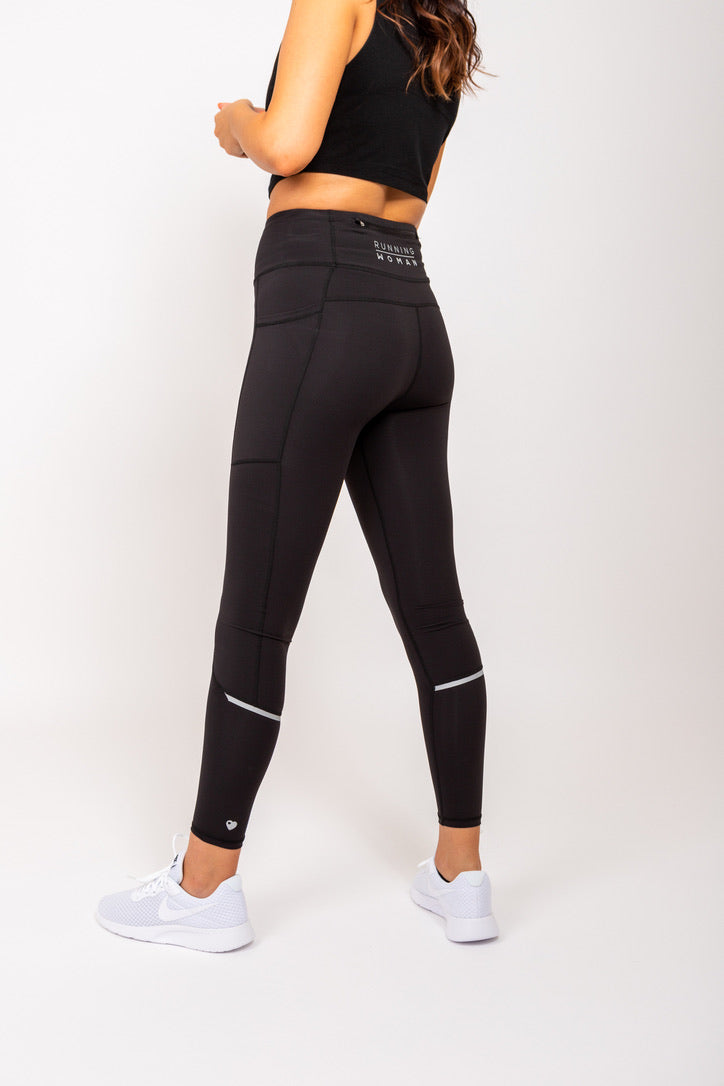 Exclusive black Running Woman Resilience leggings