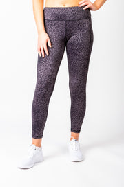 Leopard Black casual leggings