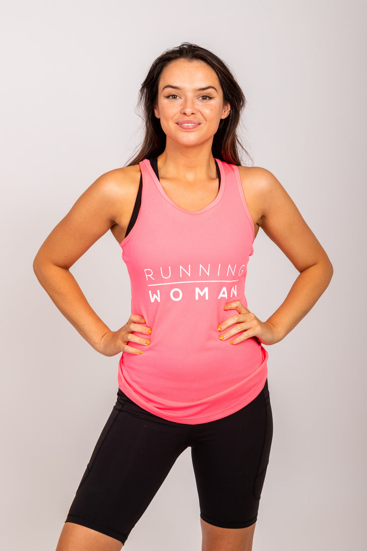 Exclusive pink Running Woman Vest