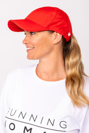 Exclusive Ultra Light Red Running Cap