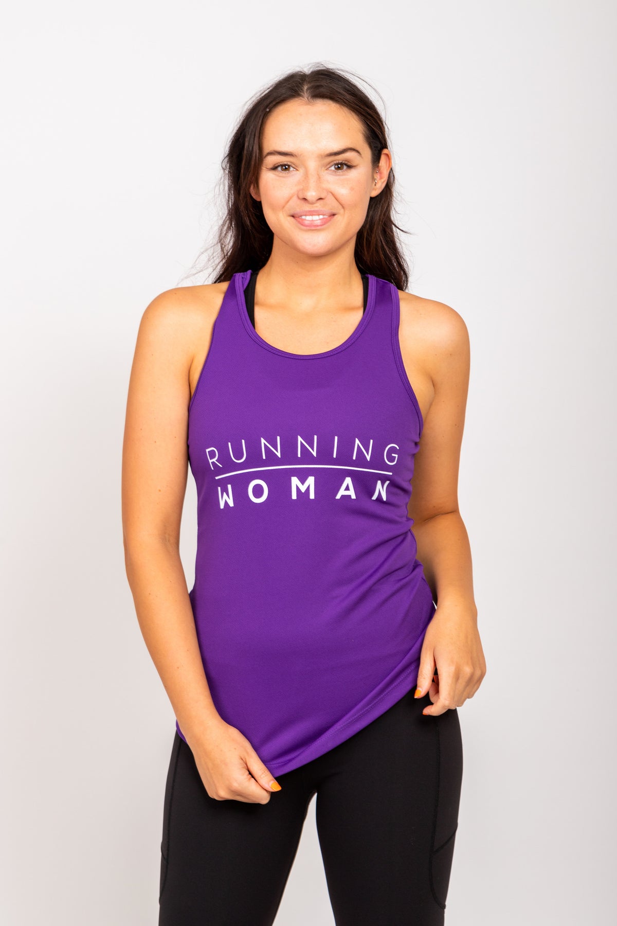 Exclusive purple Running Woman Vest