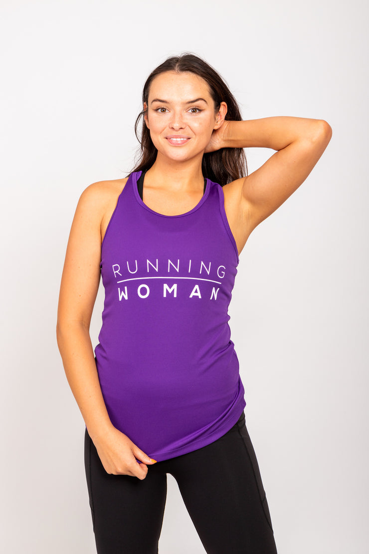 Exclusive purple Running Woman Vest
