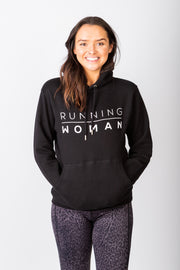 Exclusive Black Running Woman Hoodie