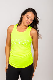 Exclusive yellow Running Woman Vest