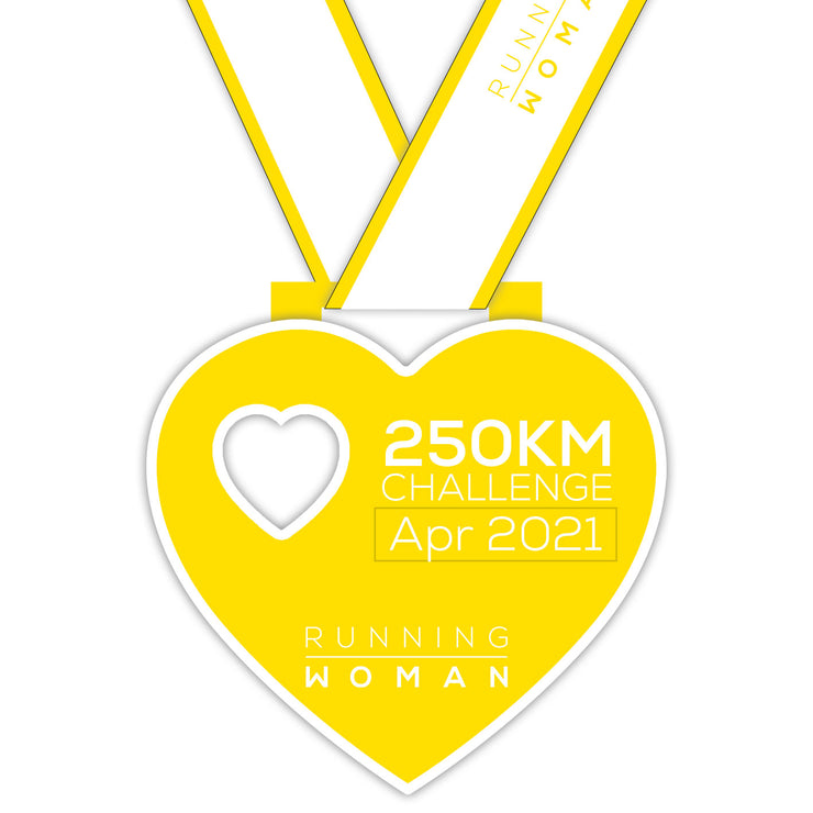 250km Virtual Challenge in April 2021