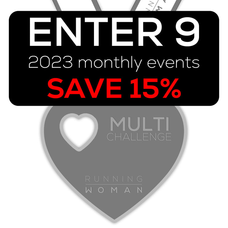 9 Monthly Runs or Challenges in 2023 - SAVE 15%