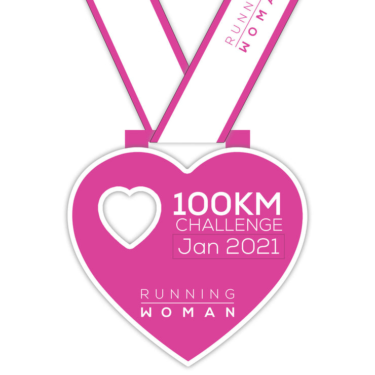 100km Virtual Challenge in January 2021