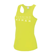 Exclusive yellow Running Woman Vest