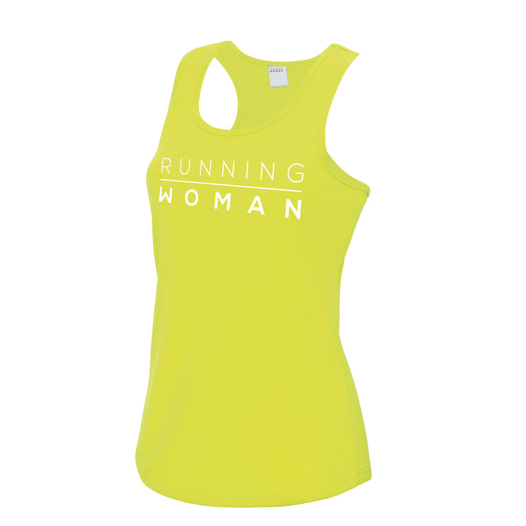 Exclusive yellow Running Woman Vest