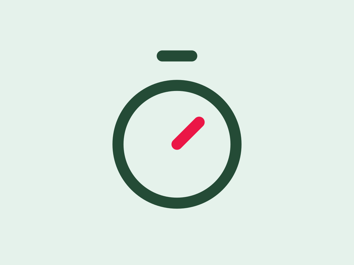 Stopwatch for running pace and speed calculations